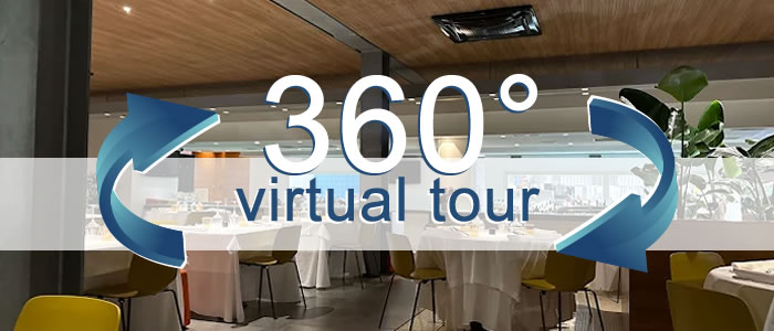 Click per visualizzare il Virtual Tour di Aura Ristorante