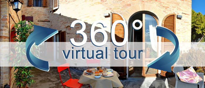 Click per visualizzare il Virtual Tour di B&B Dedicato a Te