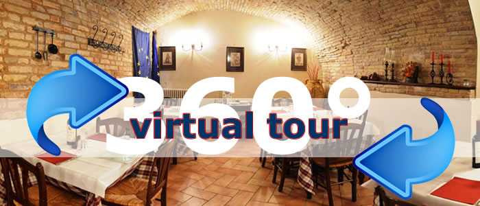 Click per visualizzare il Virtual Tour di Frecando' Trattoria Pizzeria