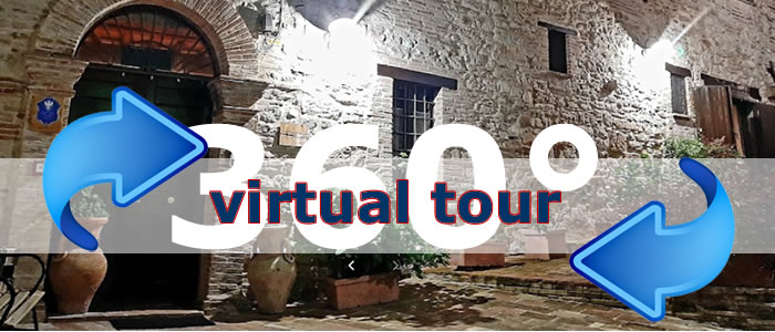 Click per visualizzare il Virtual Tour di Hotel Borgo de' Varano Osteria della Spada
