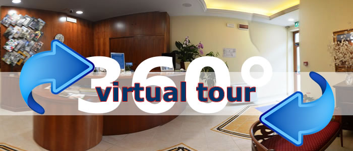 Click per visualizzare il Virtual Tour di Hotel Ristorante Tesoro