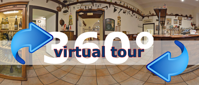 Click per visualizzare il Virtual Tour di Osteria Il Qualrtino
