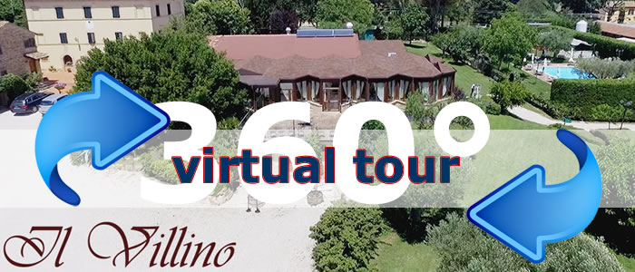 Click per visualizzare il Virtual Tour di Il Villino Ristorante Country House