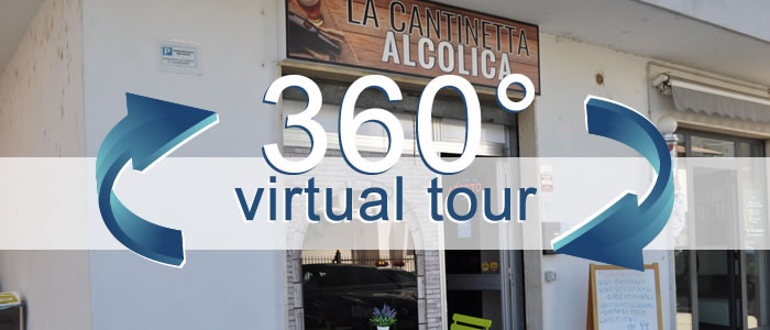 Click per visualizzare il Virtual Tour di La Cantinetta Alcolica