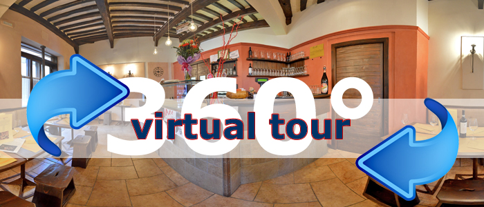 Click per visualizzare il Virtual Tour di La Taverna Pizzeria