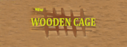 New Wooden Cage