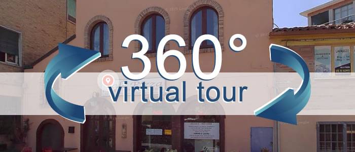 Click per visualizzare il Virtual Tour di Vale Pizza Pizzeria Trattoria